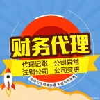 专业代账报税,代办注册、变更注销、公司、解户等财税业务